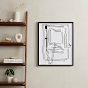 "Path of Life" - Art Print in Blackest Ink by Kisco Print Shop - In a Room