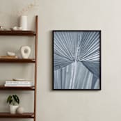 "Botanic 2" - Art Print in Silver by Stellax Creative - In a Room