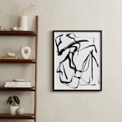 "Arise" - Art Print in Black & White by LaDara McKinnon - In a Room