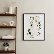 "Botanical No 34" - Art Print in Forest by Leah Bisch - In a Room