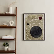 "Journey of the Souls" - Art Print in Vintage Gold by Faiza Khan - In a Room
