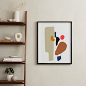 "MCM" - Art Print in Beige clouds by Svitlana Martynjuk - In a Room