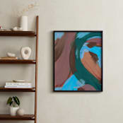 "momentum" - Art Print in mulberry by Monica Gussow - In a Room