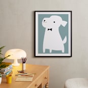 "Mr" - Art Print in Sky by Lori Wemple - In a Room