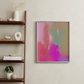 "Anemoia" - Art Print in Celadon by Artsy Canvas Girl Designs - In a Room