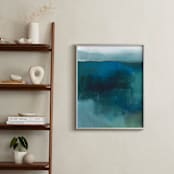"Blue Marshland" - Art Print in Blue Marsh by AlisonJerry - In a Room