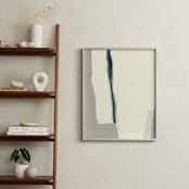 "Crevasse 1" - Art Print in Light Cream by Simona Gocan - In a Room
