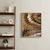 "Solar System Collection - Asteroid Belt" - Art Print in Asteroid Brown by Mariecor Agravante - In a Room