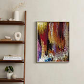 "Solar System Collection - Galilean Moons" - Art Print in Galilean Moon Red by Mariecor Agravante - In a Room