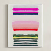 "You Are Beautiful" - Art Print in CANDY by HAPI ART - Framed Canvas