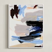 "Dusk Sky" - Art Print in Dusk Sky by Lauren Packard - Framed Canvas