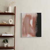 "Terra Cotta" - Art Print in Terra Cotta by Angela Simeone - In a Room