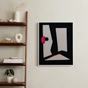 "Valleys Filled II" - Art Print in Sand by Kaitie Bryant - In a Room