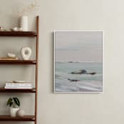"Interruption" - Art Print in Grey Mist by Eric Ransom - In a Room