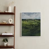 "Tomah" - Art Print in Green Hills by Lorent and Leif - In a Room