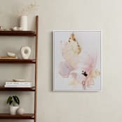 "Delicate" - Art Print in blush pink by Sarah McInroe - In a Room