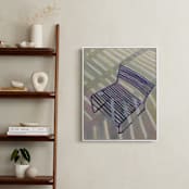 "Chair from my Childhood" - Art Print in Soft Green by Caitlin Winner - In a Room