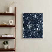 "Indigo Ink" - Art Print in Indigo by Erin McCluskey Wheeler - In a Room