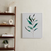 "Eucalyptus Foliage" - Art Print in Eucalyptus Green by jinseikou - In a Room