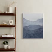 "Sacred Beginning No. 1" - Art Print in Indigo by Julia Contacessi - In a Room