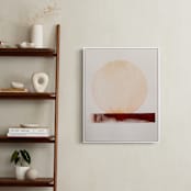 "Stoic 012" - Art Print in Sunrise Umber by jinseikou - In a Room