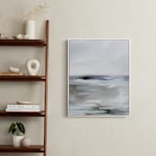 "Sweeping Azure II" - Art Print in Azure by Nicoletta Savod - In a Room