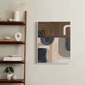 "Rumba l" - Art Print in Rumba grey by AlisonJerry - In a Room