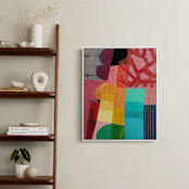 "Bloom" - Art Print in Coral by Poppy Dodge - In a Room