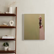"Vantage Point" - Art Print in Minty Lime by Jamie Peterson - In a Room