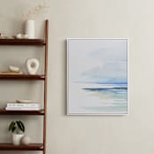 "Muse Triptych (left)" - Art Print in sea by Roberta Hoiness Art - In a Room