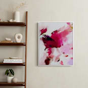 "By the window I" - Art Print in Shades of Pink by Parima Studio - In a Room
