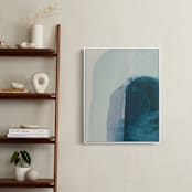 "passage 2" - Art Print in agate blue by Nell Waters Bernegger - In a Room