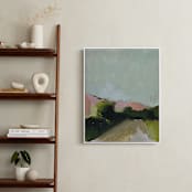 "Road Trip" - Art Print in Mint Green by Lynne Millar - In a Room