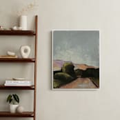 "Road Trip 2" - Art Print in Mint Green by Lynne Millar - In a Room