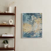 "Gem No. 1" - Art Print in Emerald by Julia Contacessi - In a Room