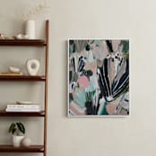 "Fresh Indigo" - Art Print in Fresh Indigo by Laci Fowler - In a Room