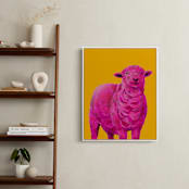 "Fiona" - Art Print in Mustard Yellow by Laura Gatewood - In a Room