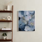 "Imbue" - Art Print in Blue Skies by Lindsay Megahed - In a Room