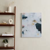 "Betwixt & Between I" - Art Print in Dark Blue by M Gloria Hunter - In a Room