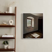 "Light and Reflection" - Art Print in Shadow Grey by Robert Deem - In a Room