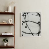 "Plant Cell 3" - Art Print in Black and White by Mary Gaspar - In a Room