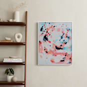 "Grapefruity" - Art Print in Coral by Katie Craig - In a Room