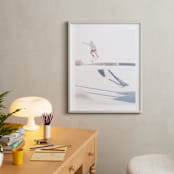 "Air" - Art Print in White by Mike Sunu - In a Room