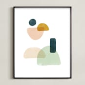 "balance no.3" - Art Print in golden hour by Lindsay Stetson Thompson - Framed