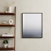 "Rolling Waves" - Art Print in Aegean by Lauren Manas - In a Room