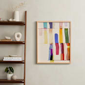 "Color Cut 2" - Art Print in Vibrant by Sumak Studio - In a Room