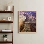 "Earth Poetry" - Art Print in Colorado Earth  by Elena Kulikova - In a Room