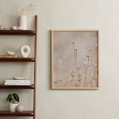 "winter thistle no.1" - Art Print in vintage by Crystal Lynn Collins - In a Room