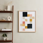"Stacked No.2" - Art Print in Clay Multi by Cait Courneya - In a Room