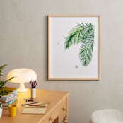"Summer Palms" - Art Print in Palm Tree by Kelsey McNatt - In a Room